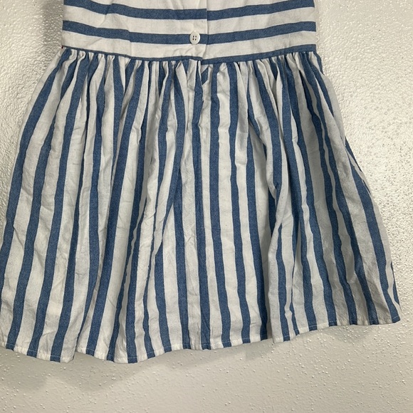 Sanrio Hello Kitty Dress Kids 3T Girls Blue White Stripe Fit Flare Sleeveless - Picture 8 of 9